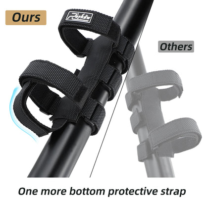 Portable Speaker Mount for Golf Cart Mountain Bike/Motorcycle Bar Rail, Outdoors Bluetooth Speaker Attachment