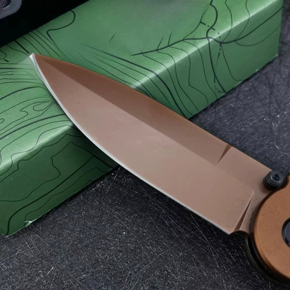 Daily Carry Pocket Knife D2 Steel Blade Nylon Fiber Handle Outdoor Camping Survival Tactics EDC Hunting Knife Men's Gift