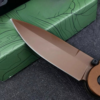 Daily Carry Pocket Knife D2 Steel Blade Nylon Fiber Handle Outdoor Camping Survival Tactics EDC Hunting Knife Men's Gift