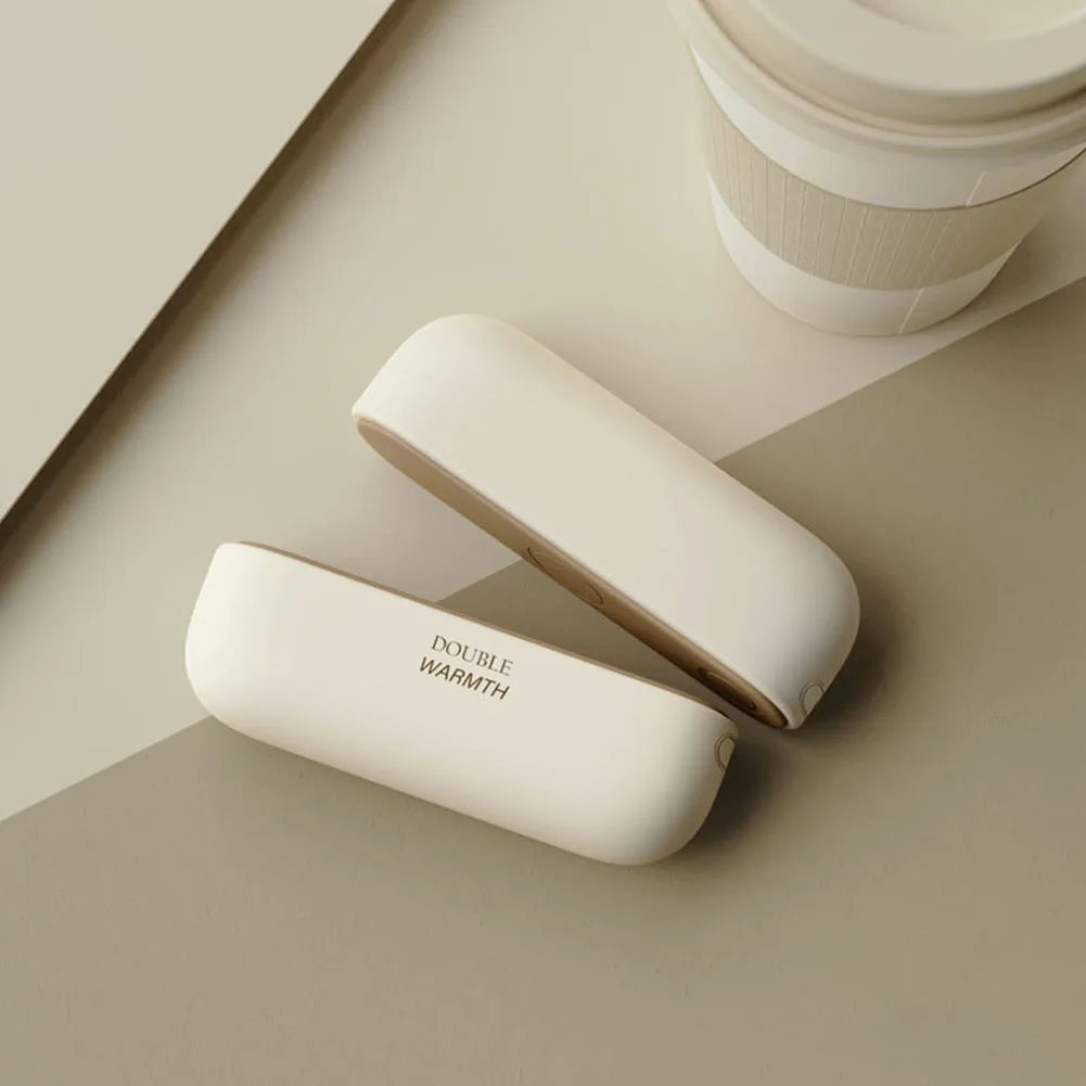 2 in 1 Magnetic Hand Warmer Mini  Heater 3 Temp Setting Split Pocket Heater Christmas Gifts