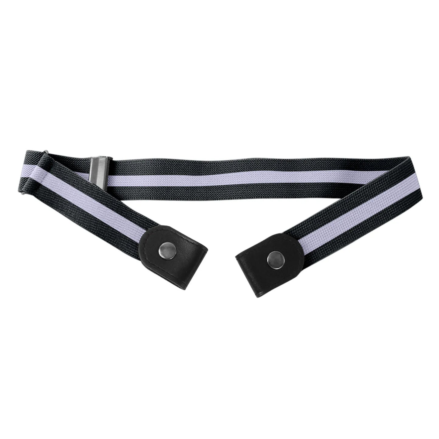 Elastic Belt Without Buckle Canvas Women Belt Stretch