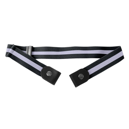 Elastic Belt Without Buckle Canvas Women Belt Stretch