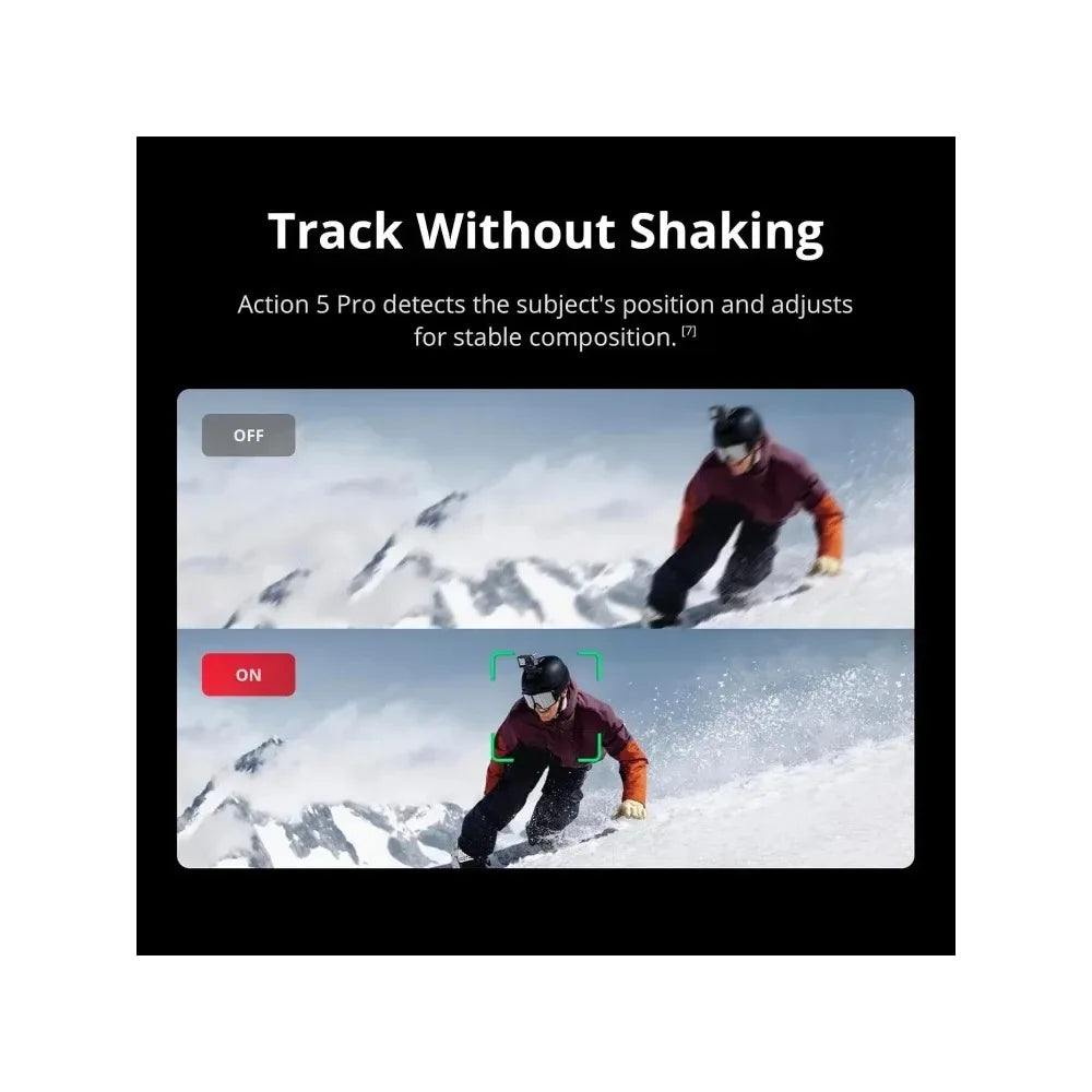 DJI Osmo Action 5 Pro Combo, Action Camera 4K with 1/1.3" Sensor, 12h  Battery Life  3 Batteries