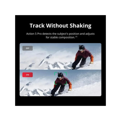 DJI Osmo Action 5 Pro Combo, Action Camera 4K with 1/1.3" Sensor, 12h  Battery Life  3 Batteries