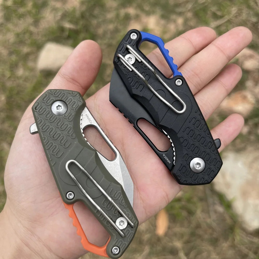 Jackknife Nylon fiber handle Outdoor Camping Hiking Mini EDC Tactical
