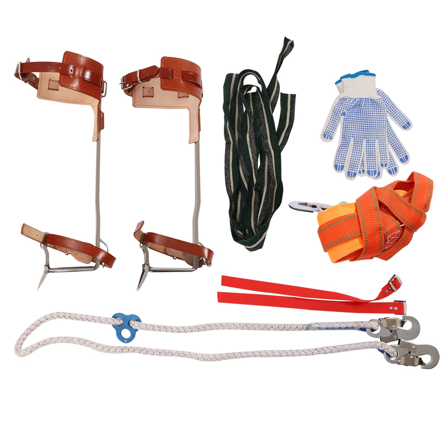 Tree Climbing Spike Gear Pedal Tool for Rock Climbing Tree Work Hunting Fruit Picking