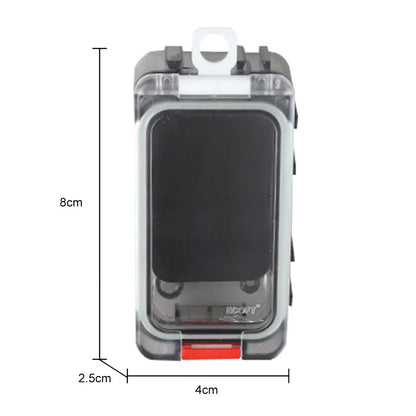 Fishing Tackle Box Waterproof Double Side Storage Container Accessories Organizer Case for Hook Lure