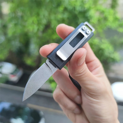 Mini Pocket Knife, Camping Portable Tool  Fixed Blade Tactical  Hiking