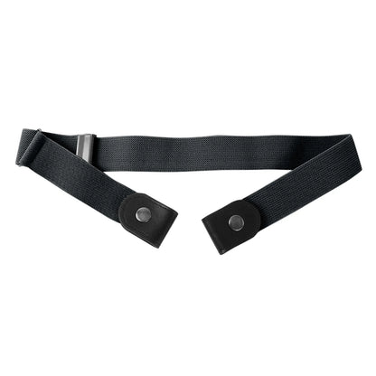 Elastic Belt Without Buckle Canvas Women Belt Stretch