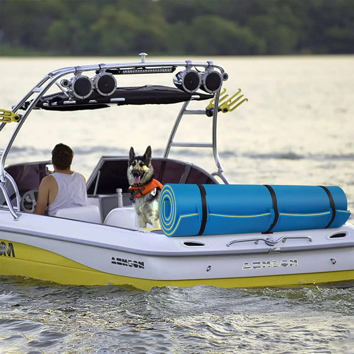 9X6ft Mattress For Swimming  Floating Bed Smooth Soft Comfortabl