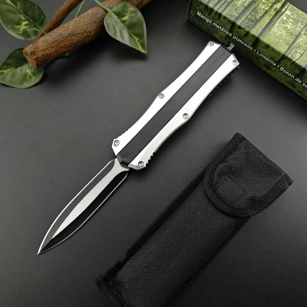 Tactical Knife Hunting Knife Camping Hiking Self-Defense Knife