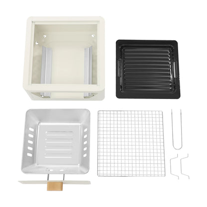 Square Tabletop Barbecue Stove, Outdoor Barbecue Grill