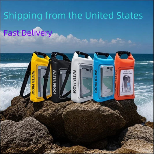 2L Waterproof Bag Outdoor Phone Touch Screen Storage