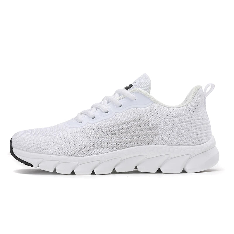 Women's running shoes, lightweight mesh, breathable and comfortable flat soft tennis shoes, blade sports shoes for women