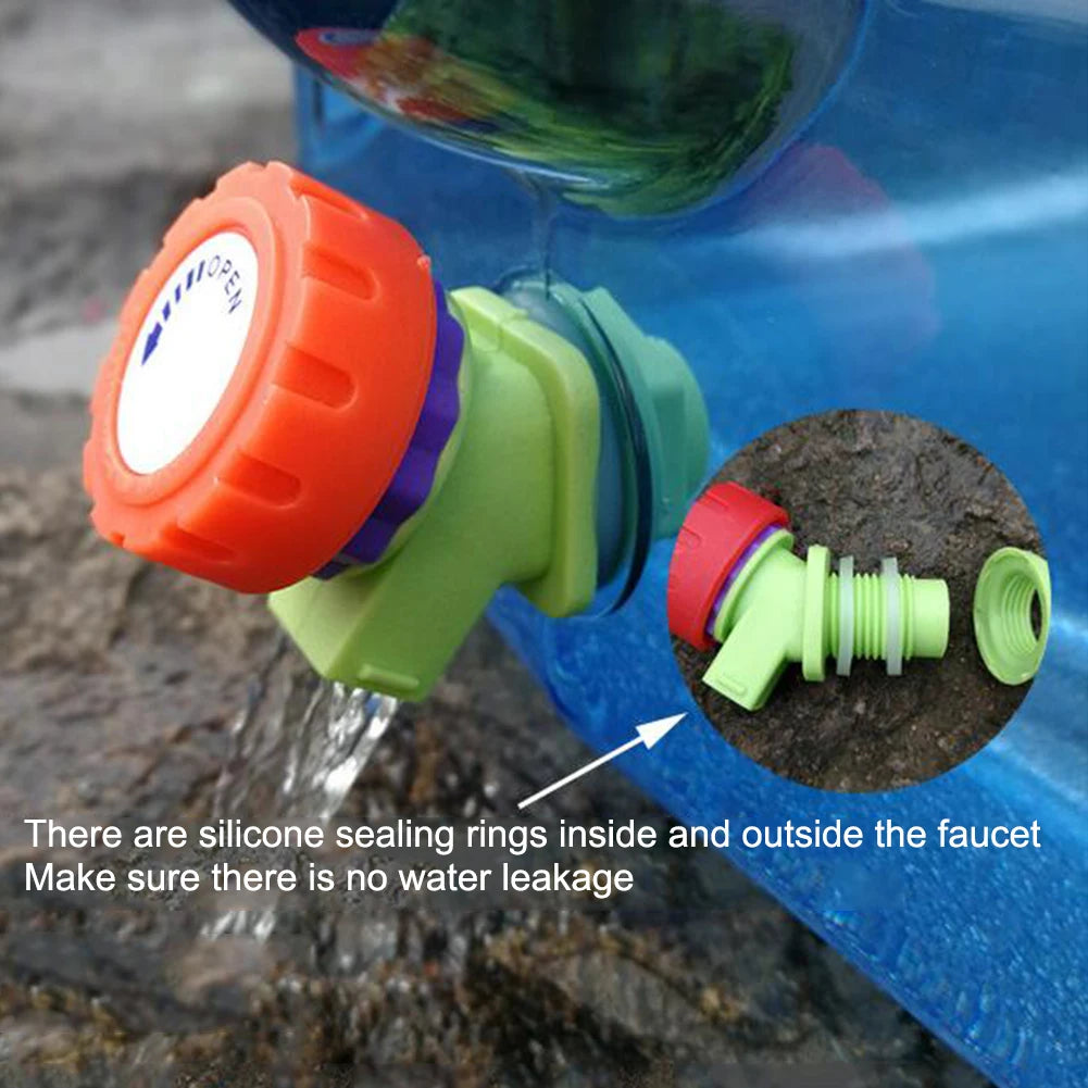 5.5L/10L Water Tank Container No Leakage with Faucet Camping Car Water Container