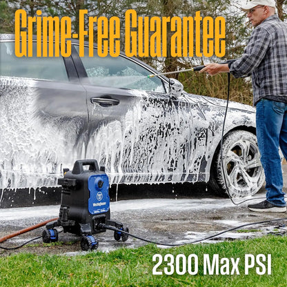 Electric Pressure Washer,2300 Max PSI 1.76 Max GPM with, Onboard Soap Tank,