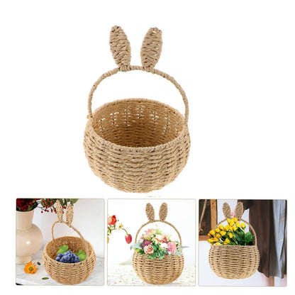 Rattan Woven Basket Handwoven Picnic basket