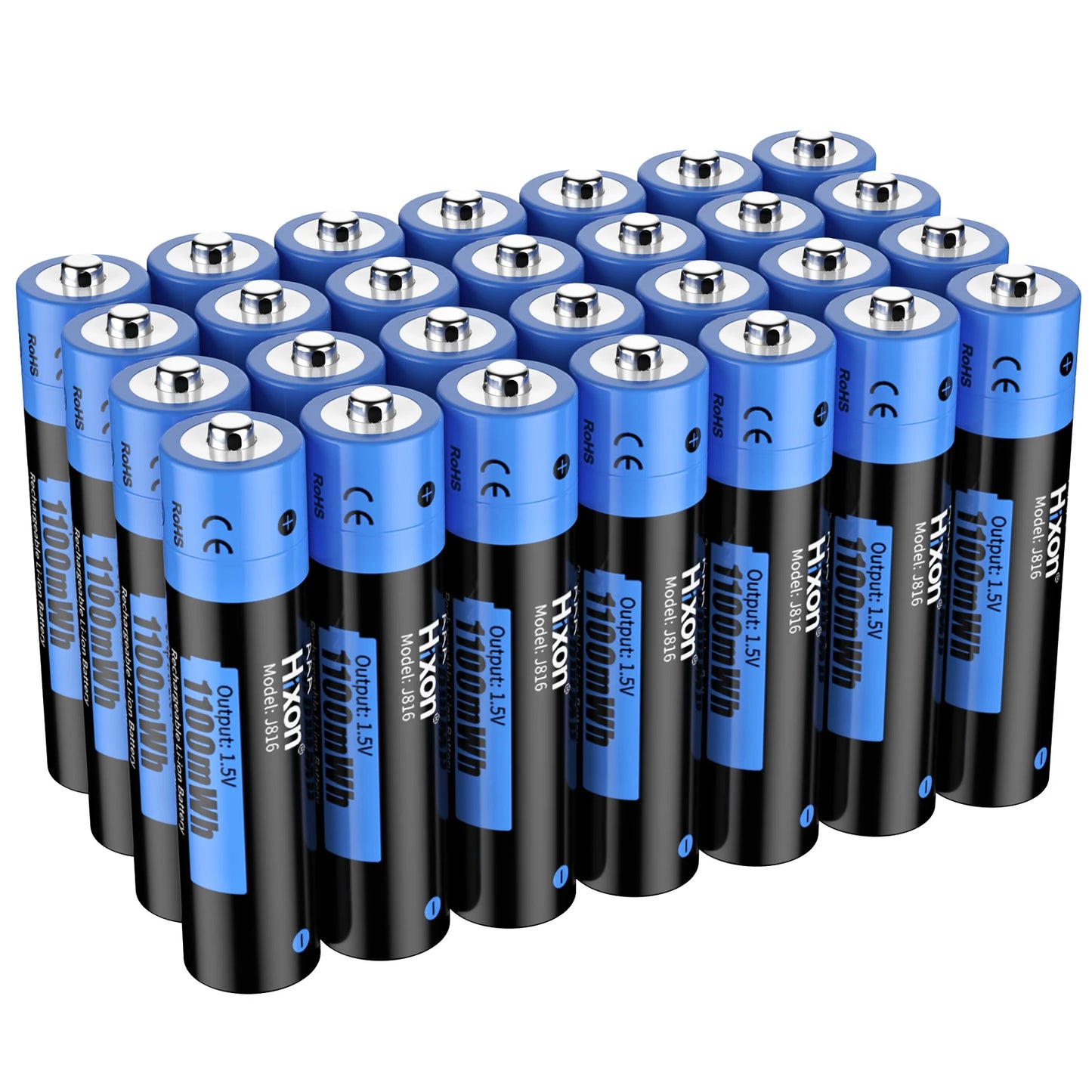1.5V AA & AAA Lithium Ion Rechargeable Battery For Multiple uses 4 piece