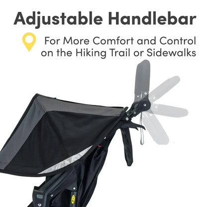 Revolution Flex 3.0 Jogging Stroller, Graphite Black