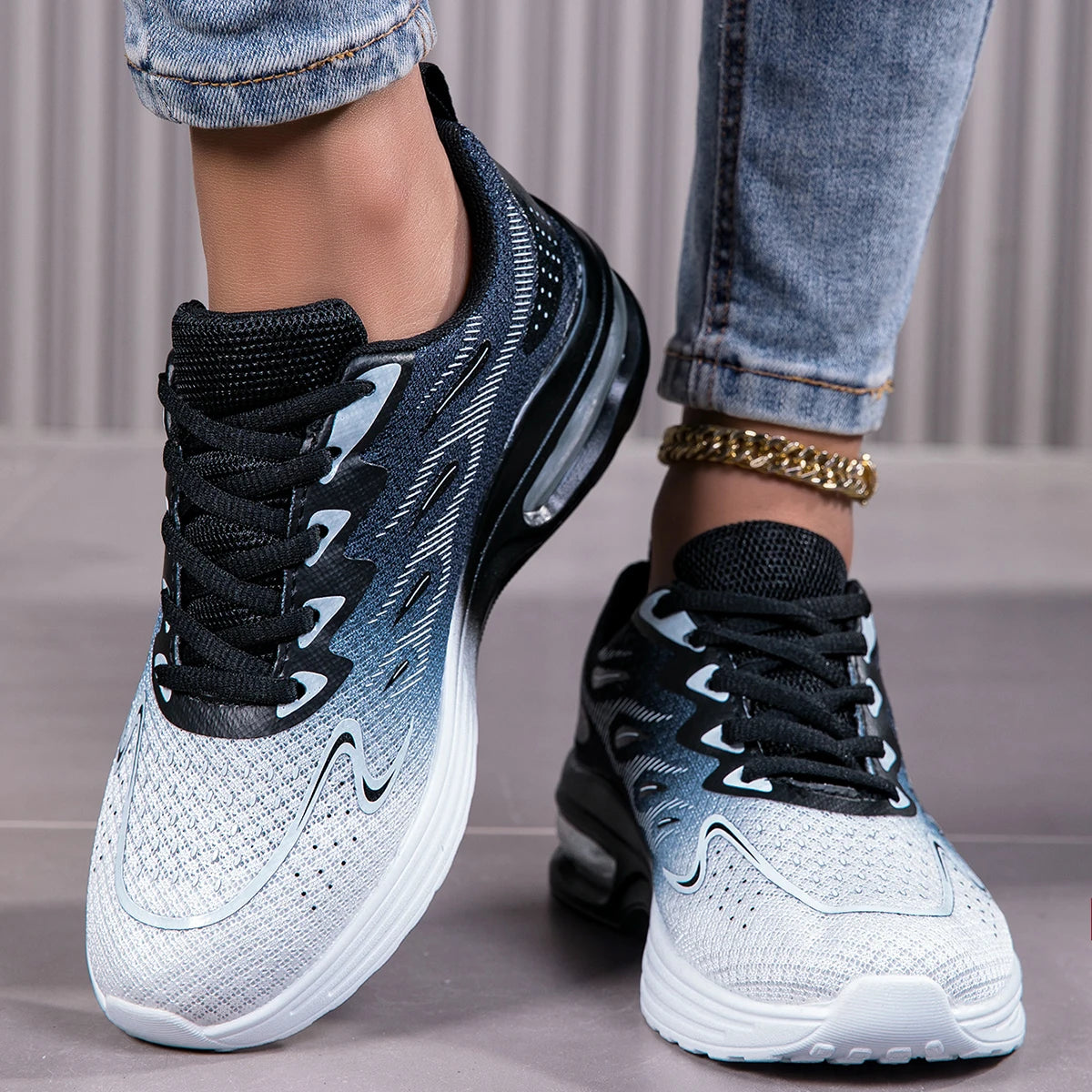 Sneakers for Women Orthopedic  Walking , Lightweight Casual Sneakers Air Running Shoes