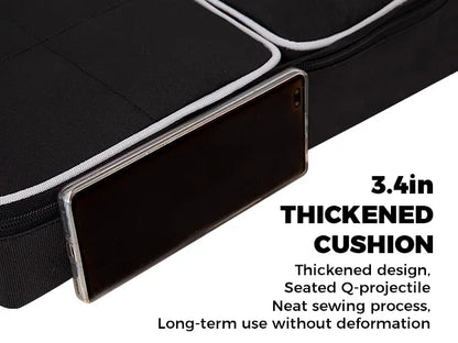 Heated Seat Cushion Seat, 3 Heating Levels, Foldable and Removable, Quick Heating