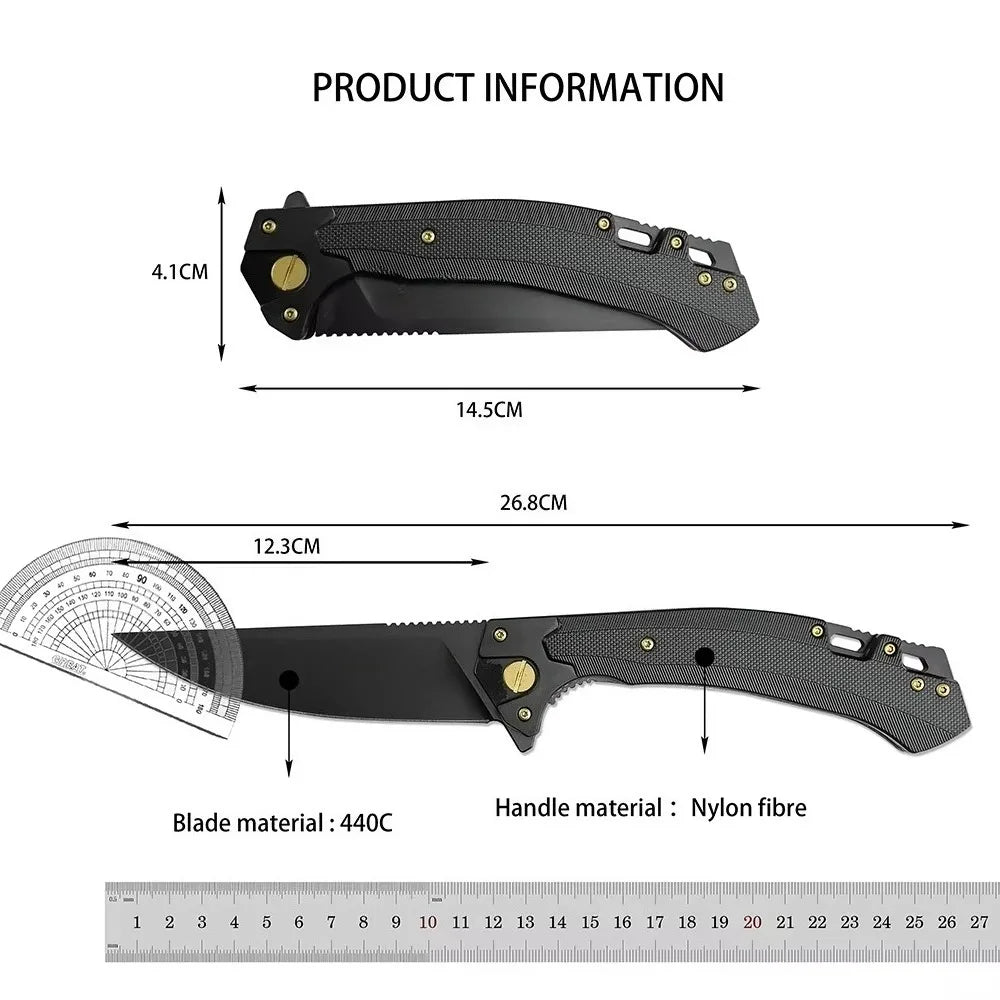 Outdoor Blade Portable Utility Sharp Tactical Hunting Knife