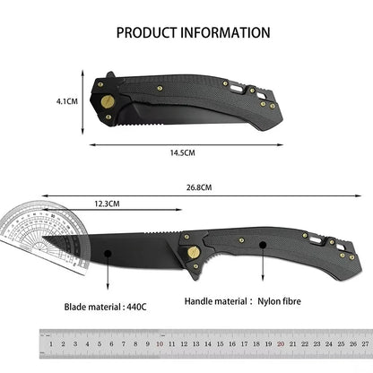Outdoor Blade Portable Utility Sharp Tactical Hunting Knife