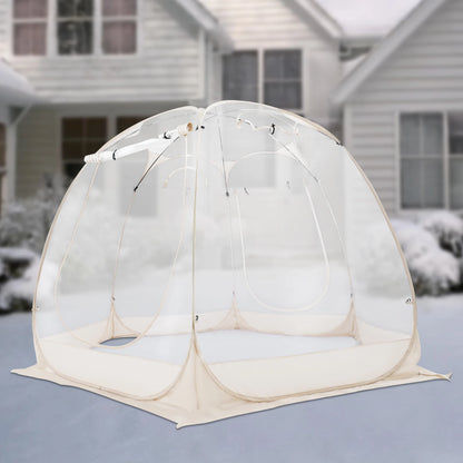 Camping Tent Clear for Lawns, Beaches, Outdoor Travel, Photography, Picnics, etc