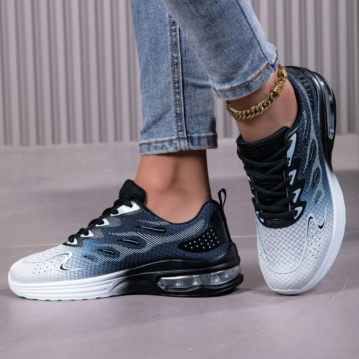 Sneakers for Women Orthopedic  Walking , Lightweight Casual Sneakers Air Running Shoes