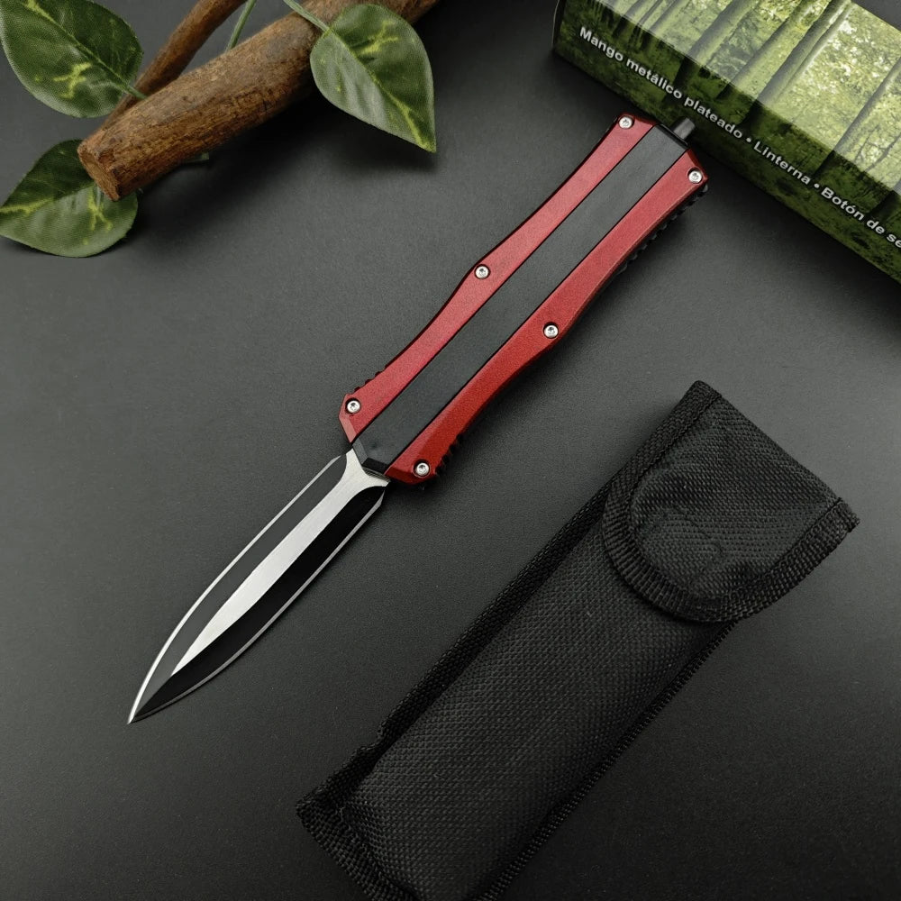 Tactical Knife Hunting Knife Camping Hiking Self-Defense Knife