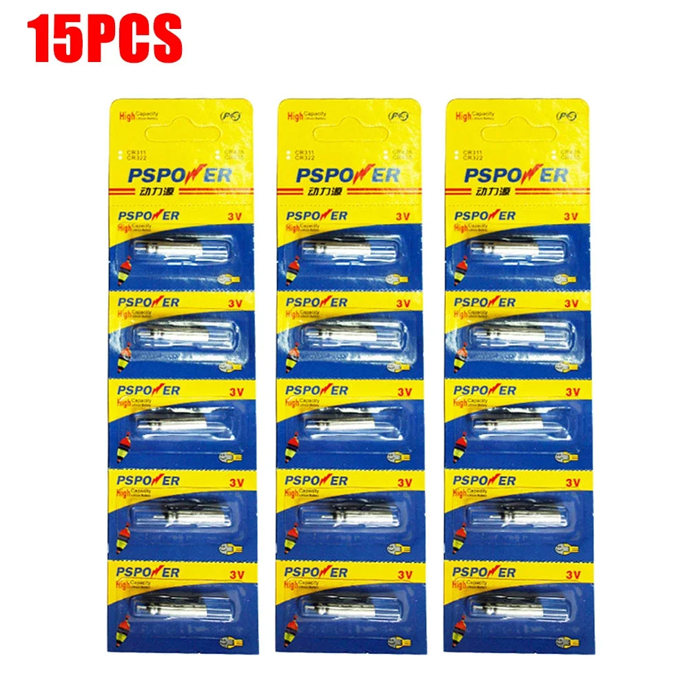 1-20PCS Night Fishing Floats 3.6V Lithium Battery