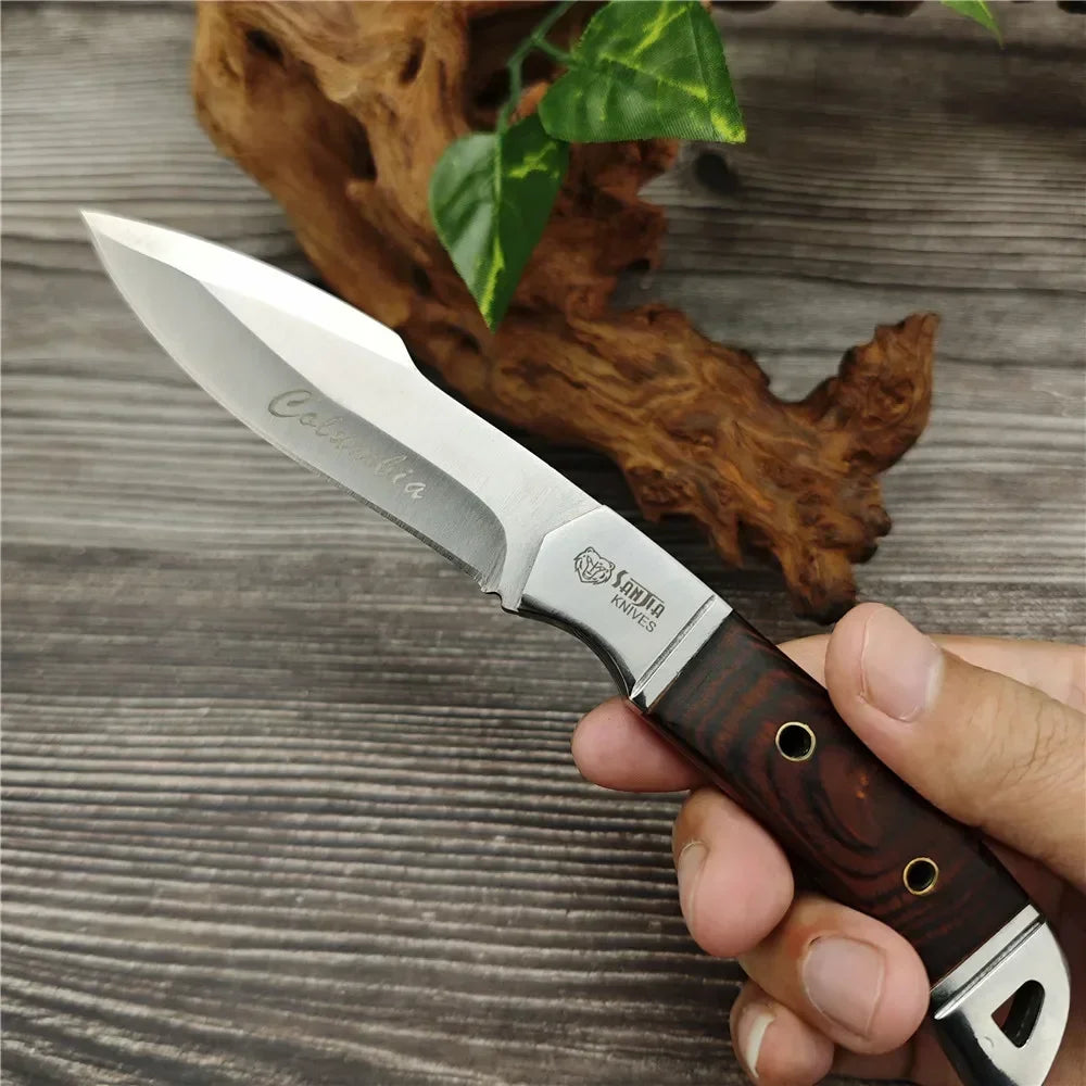 Pocket Knife  Steel Blade Camping Hunting Folding Knife