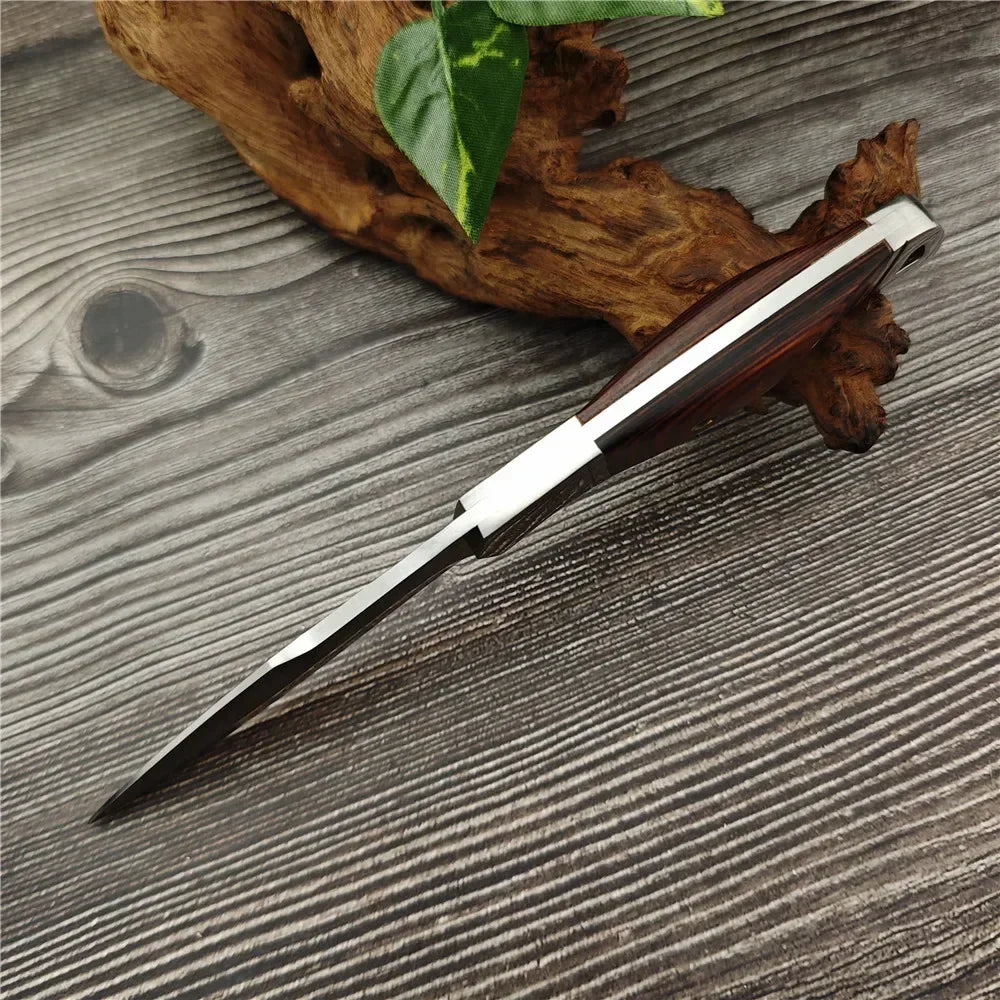 Pocket Knife  Steel Blade Camping Hunting Folding Knife