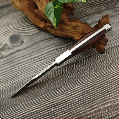 Pocket Knife  Steel Blade Camping Hunting Folding Knife
