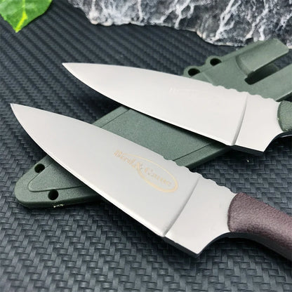 Straight Knife Nylon Handle Blade Sharp Cutting Multi-functional Camping Tool