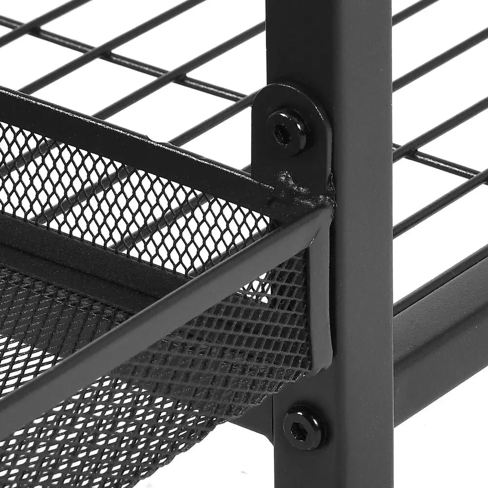 3 Golf Bag Stand Holder Organizer for Garage with Wheels Sport Accessories Rack