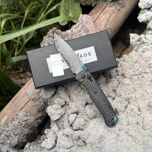 Pocket Folding Knife Carbon Fiber Handle Hunting Knife