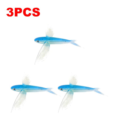 1-10PCS Fishing Lure Bait Soft Bait Tuna Lures Pink Trolling Bird Shaped Teaser For Fishing Tackle