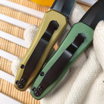 Outdoor Pocket Mini KnifeSteel Blade Aluminum Alloy Handle, Portable Multi-purpose Tools