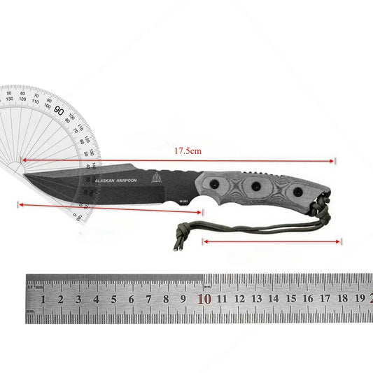 High-end fixed blade outdoor hunting Camping Hiking pocket Knife
