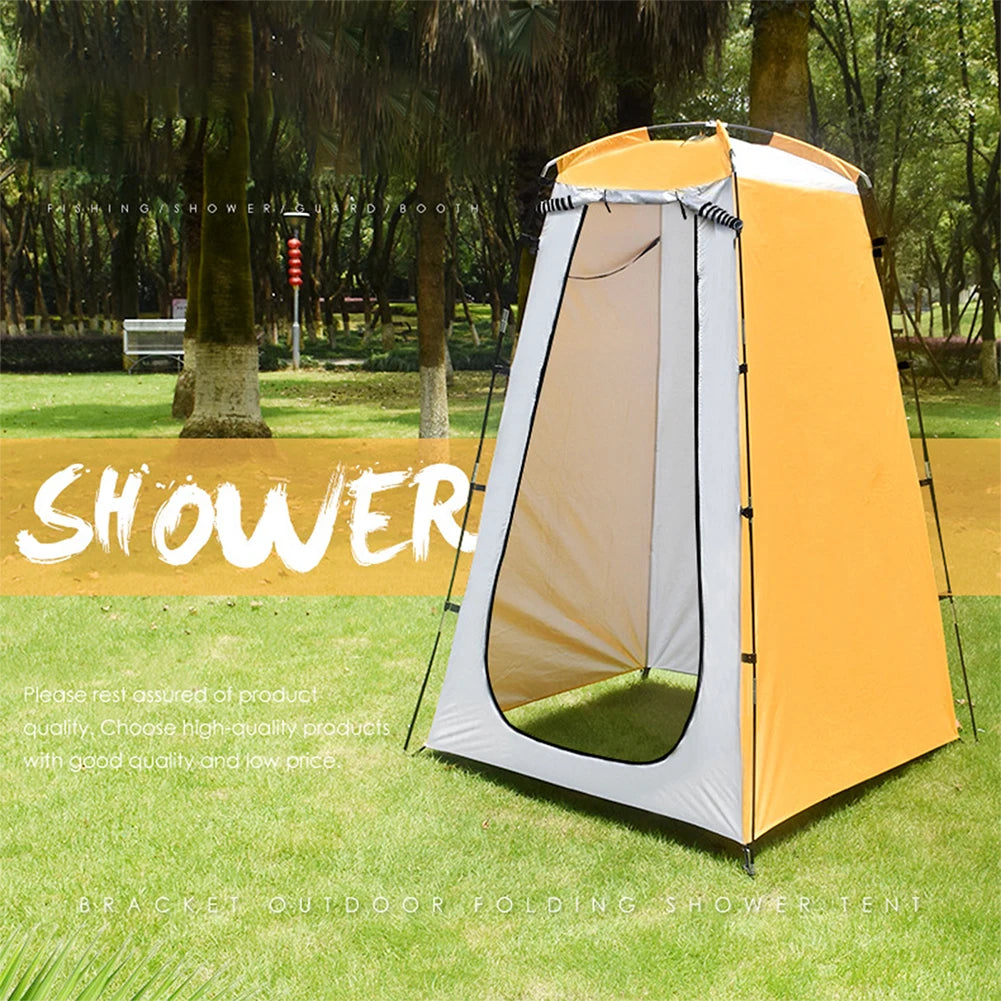 Portable Privacy Shower Outdoor Waterproof Changing Room Shelter for Camping Hiking Beach Toilet Shower Bathroom