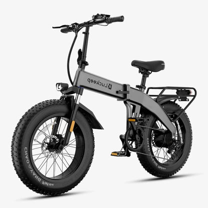 Fold Electric Bike 1400W Peak Motor Removable Battery E Bike 20 Inch Fat Tire.