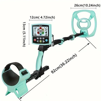 Outdoors Metal Detector Professional Underground Gold Detectors Pinpointer Detecting Jewelry Treasure Hunter High Sensitivity