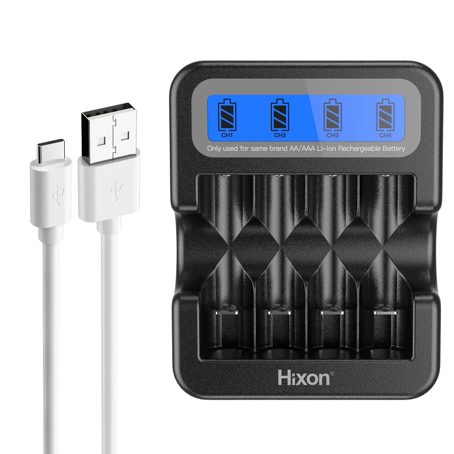 1.5V AA & AAA Lithium Ion Rechargeable Battery For Multiple uses 4 piece