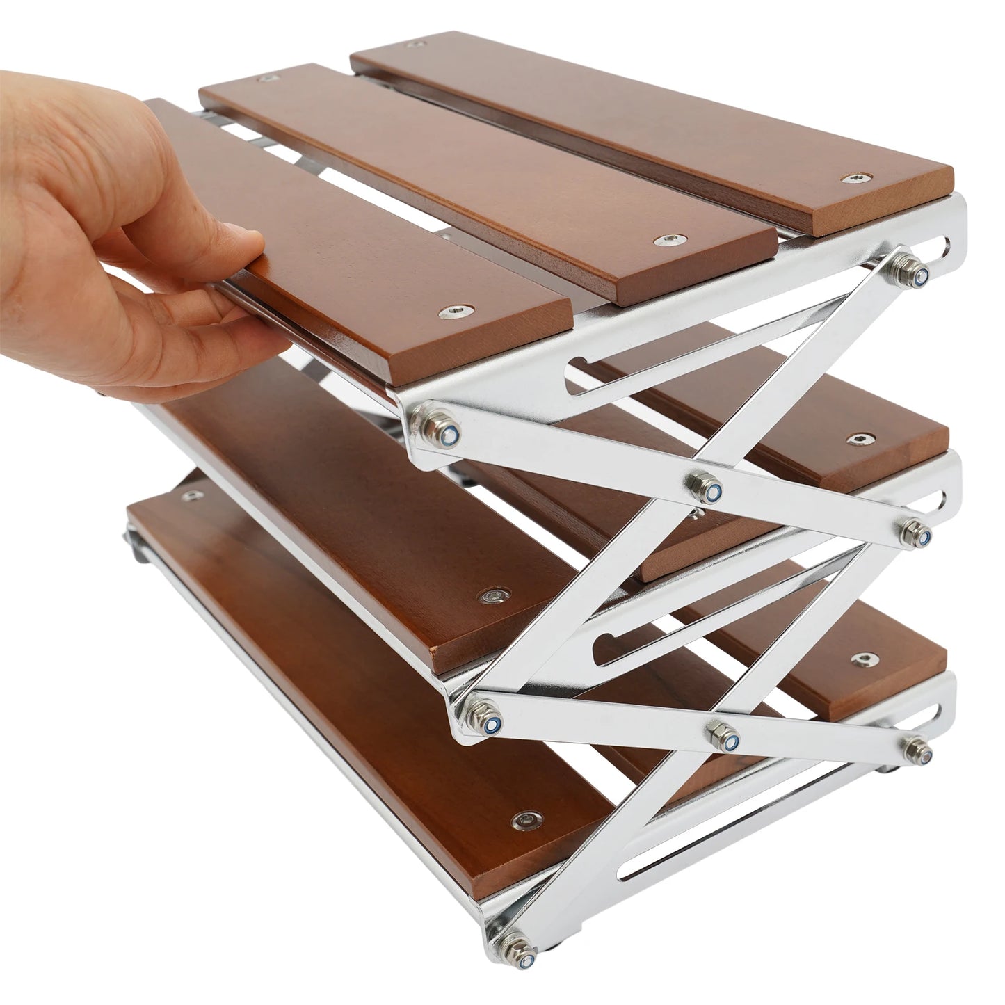 Camping Kitchen Table Picnic Cabinet Folding Cooking Storage Rack Portable