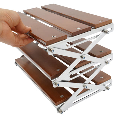 Camping Kitchen Table Picnic Cabinet Folding Cooking Storage Rack Portable