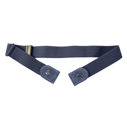 Elastic Belt Without Buckle Canvas Women Belt Stretch