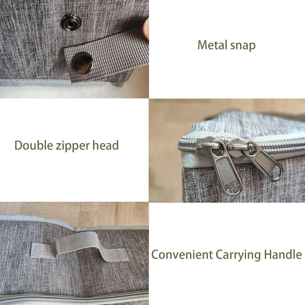 Lightweight Travel Litter Box Cats Foldable Design Leak Proof Portable K