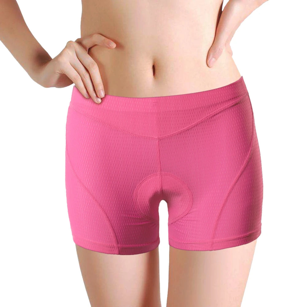 Women Bike Underwear 3D Padded MTB Bicycle Cycle Biking Underwear Shorts