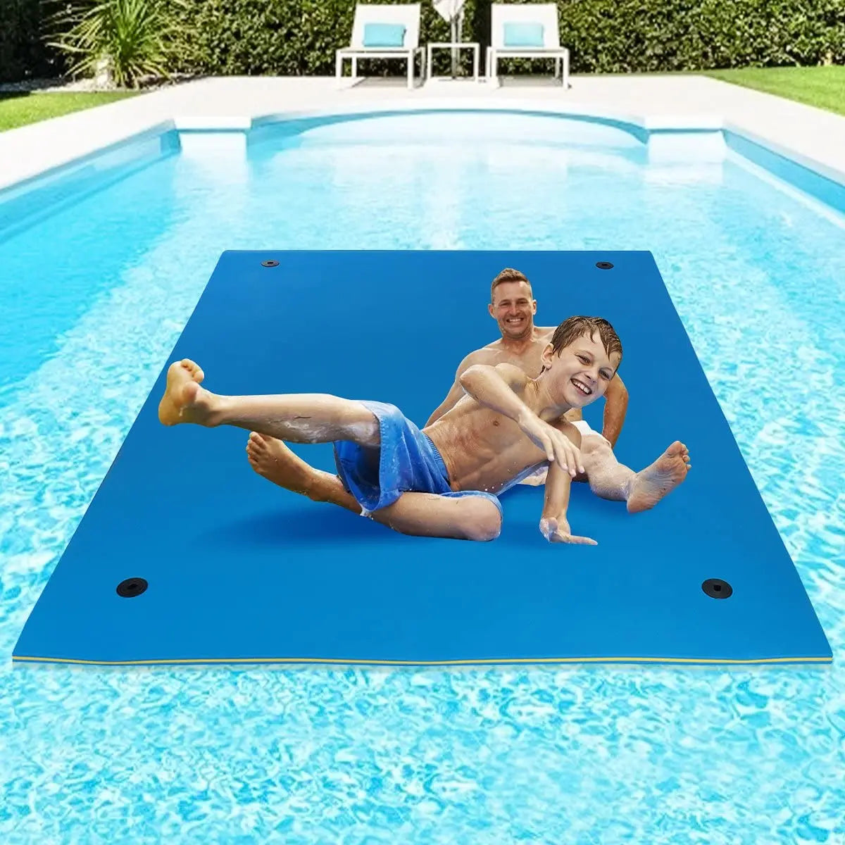 9X6ft Mattress For Swimming  Floating Bed Smooth Soft Comfortabl